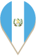 Location icon with Guatemalan flag