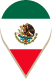 Location icon with Mexican flag